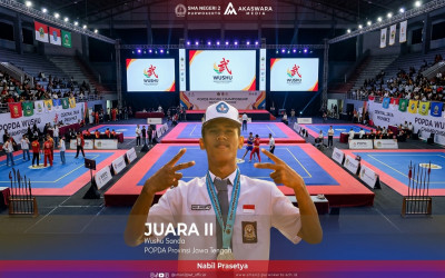 Keren! Ragil Prasetya Raih Juara 2 Wushu Sanda di POPDA Provinsi Jawa Tengah