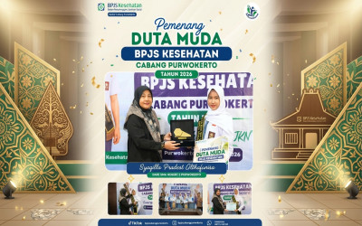 Siswa SMADA Berprestasi! Syagilla Pradest Althafunisa Terpilih Jadi Pemenang Duta Muda BPJS Kesehatan Cabang Purwokerto 2026