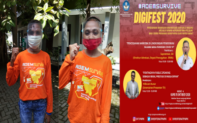 ADEM SURVIVE - DIGIFEST 2020 - ZOOM MEETING SISWA ADEM SMAN 2 PURWOKERTO